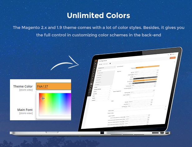 Market - Premium Responsive Magento 2 & 1.9 Store Theme - Color Presets