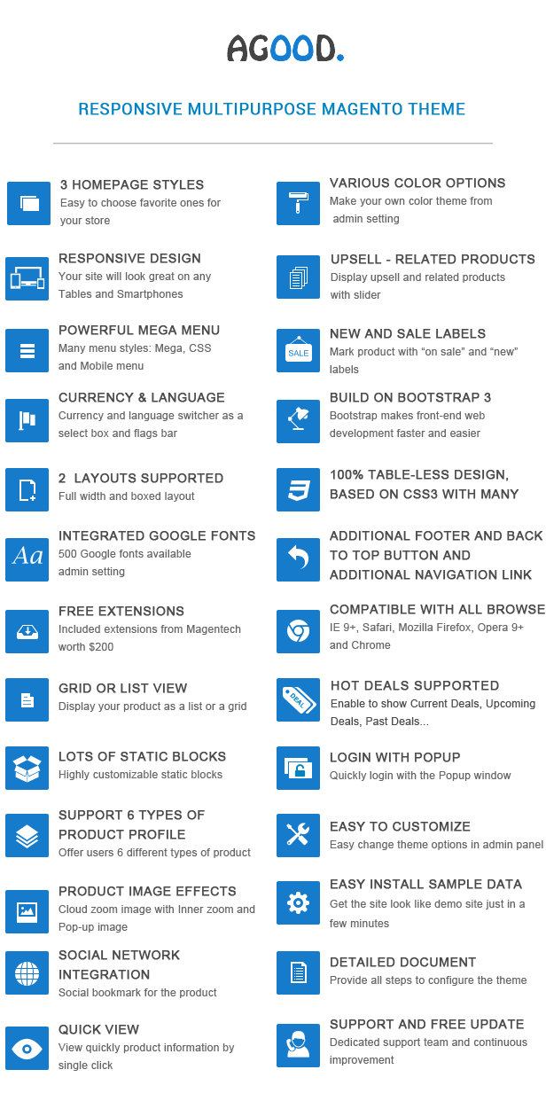 SM Agood - Fully Responsive