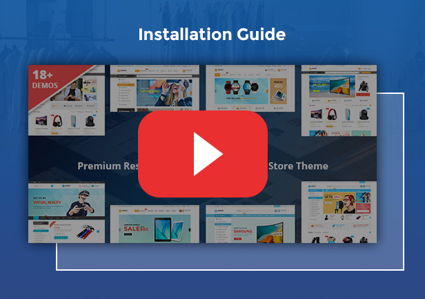 Market - Premium Responsive Magento 2 & 1.9 Store Theme - video guide