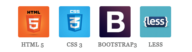 ATstore - HTML5, CSS3, BOOTSTRAP & LESS