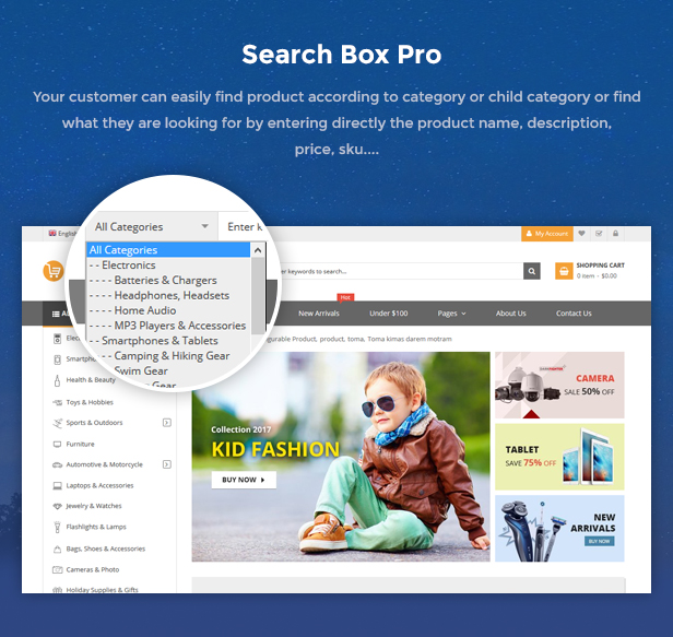 Search box pro