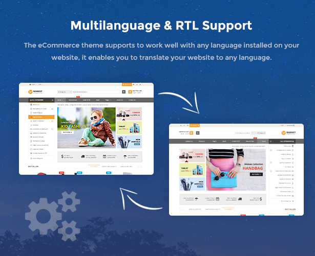 Market - Premium Responsive Magento 2 & 1.9 Store Theme - RTL