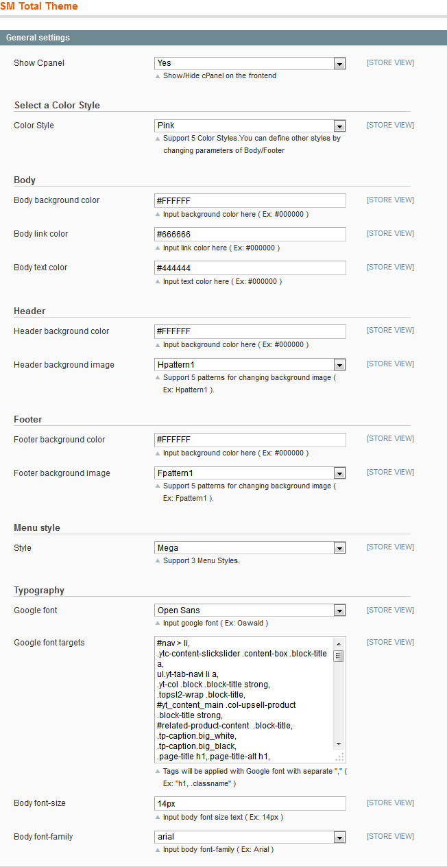 Admin Cpanel