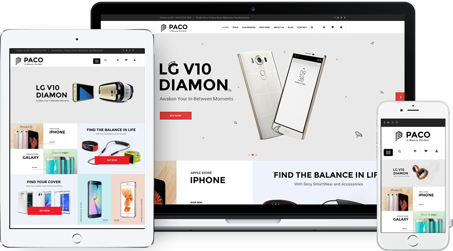 SM PACO - Premium Responsive Magento Theme