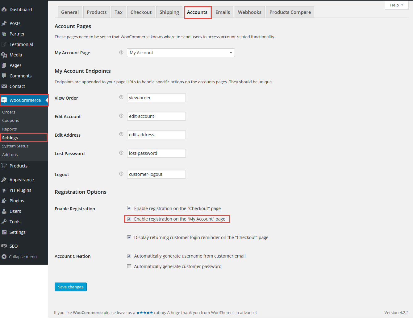 woocommerce