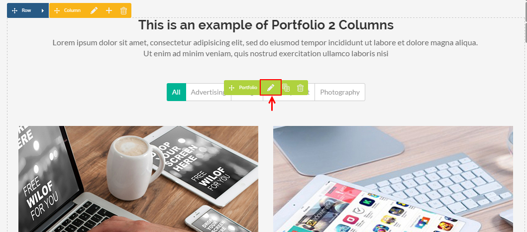 frontend-portfolio-2column