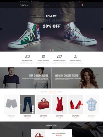 Ballishop-WordPress Theme